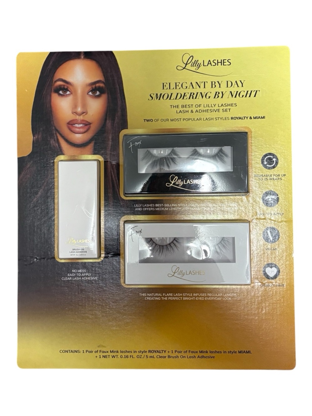 Lilly Lashes Lash & Adhesive Set Elegant By Day Smoldering By Night The Best Duo